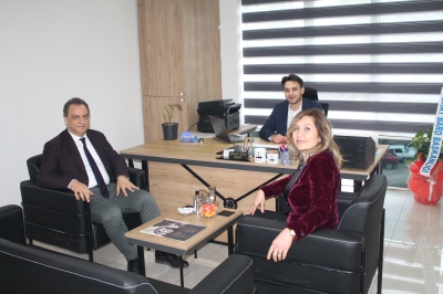 Meslektaşımız Av. Recep USLU' ya Hayırlı Olsun Ziyareti