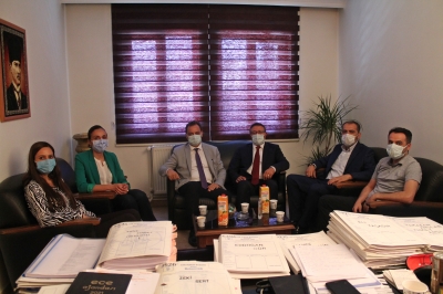 Meslektaşımız Av. Sertap ALTINTAŞ' a Hayırlı Olsun Ziyareti.