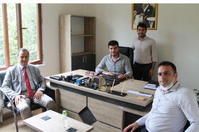 Meslektaşımız Avukat Emrah UYMAZ' a Hayırlı Olsun Ziyareti