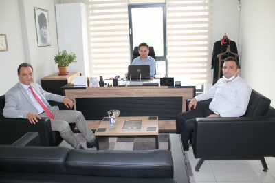 Meslektaşımız Avukat Yavuz TEVİN' e Hayırlı Olsun Ziyareti