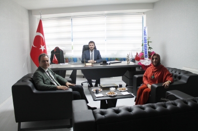 Meslektaşımız Avukat Ömer SARIKAYA' ya Hayırlı Olsun Ziyareti