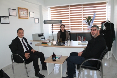 Meslektaşlarımız Av. Şeyma TAŞ' a Hayırlı Olsun Ziyareti