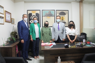 Meslektaşlarımız Av. Fatma Betül AĞIL  ve Av. Sevda ÇATIKKAŞ' a Hayırlı Olsun Ziyareti.