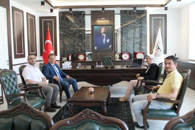 Niksar Cumhuriyet Savcısı Ayşe ÖZKAN KAYNAR' dan Baromuza Veda Ziyareti.