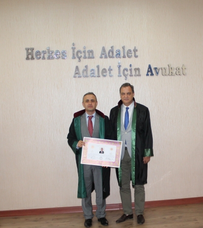 Ruhsatname Töreni Düzenlendi.