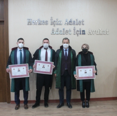 Ruhsatname Töreni Düzenlendi.