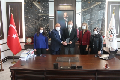 Sakatlar Derneği Tokat Şubesinden Baromuza Ziyaret.