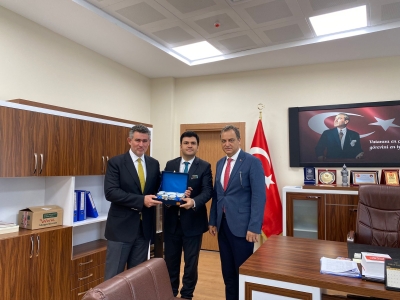 TBB Başkanı Av. Prof. Dr. Metin FEYZİOĞLU ve Baro Başkanımız Av. Melih YARDIMCI' dan Tokat Adli Yargı ve Adalet Komisyonu Başkanı Sayın Mehmet Ali TURGUTALP' e Ziyaret.