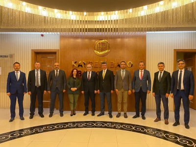 TBB Başkanı Av. Prof. Dr. Metin FEYZİOĞLU ve Baro Başkanımız Av. Melih YARDIMCI' dan Kayseri Barosuna Ziyaret.