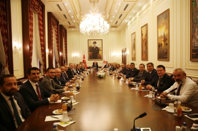 TBB YÖNETİMİ VE BARO BAŞKANLARI’NDAN ADALET BAKANI’NA ZİYARET