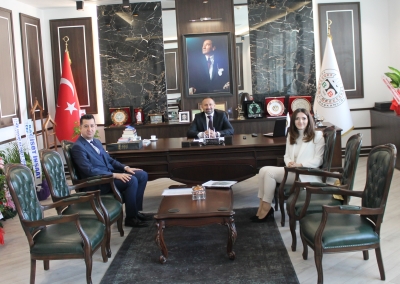 TEB Tokat Şube Müdürü Ümit DÜĞEN' den Baromuza Ziyaret