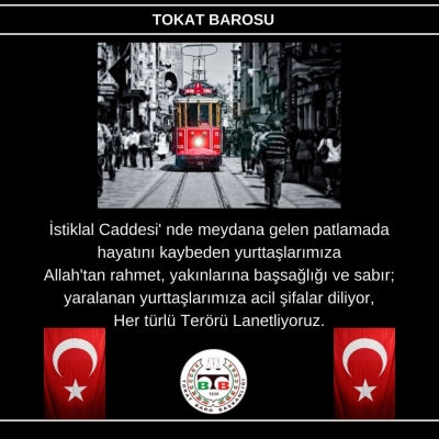 Terörü Lanetliyoruz.