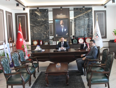 Tokat 2.Asliye Hukuk Mahkemesi Hakimi Sayın Abdullah Selim DİNÇ' den Baromuza Ziyaret.