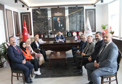 Tokat Adli Yargı ve Adalet Komisyonu Müdürlüğü ve Kaleminden Baromuza Ziyaret.