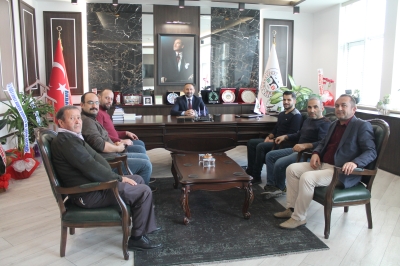 Tokat Adliyesi Bilgi İşlem Şefliğinden Baromuza Ziyaret.