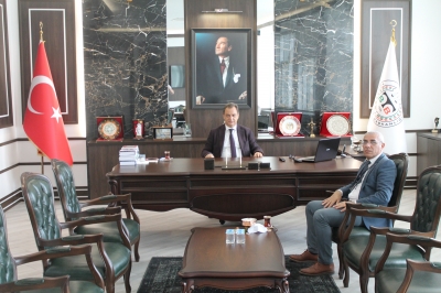 Tokat Adliyesi İdari İşler Müdürlüğünden Baromuza Ziyaret.