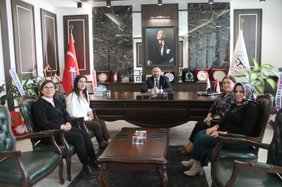 Tokat Adliyesi Savcılık Personellerinden Baromuza Ziyaret