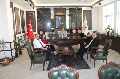 Tokat Adliyesin de Görev Yapan Hakim ve Savcılarımızdan Baromuza Ziyaret.