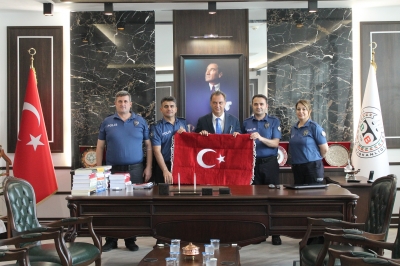 Tokat Adliyesinde Görev Yapan Emniyet Mensuplarımızdan Baromuza Ziyaret.