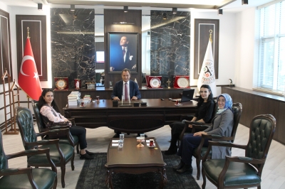 Tokat Aile Mahkemesi,1.Asliye Hukuk Mahkemesi ve 2.Asliye Hukuk Mahkemesi Hakimlerinden Baromuza Ziyaret.