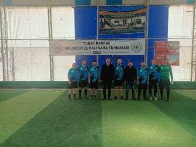 Tokat Barosu Geleneksel Halı Saha Futbol Turnuvası devam ediyor.