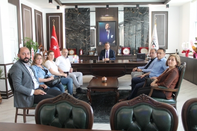 Tokat CHP İl Başkanı Çağdaş KURTGÖZ' den Baromuza Ziyaret