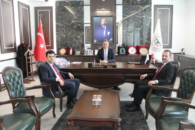 Tokat Cumhuriyet Başsavcısı Sayın Fatih ÇOBAN ve Tokat Adli Yargı ve Adalet Komisyonu Başkanı Sayın Mehmet Ali TURGUTALP' den Baromuza Ziyaret.