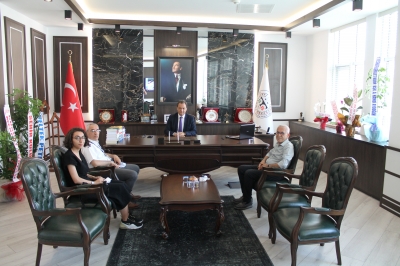 TOKAT CUMHURİYET BAŞSAVCILIĞI MÜDÜRLERİNDEN BAROMUZA ZİYARET.