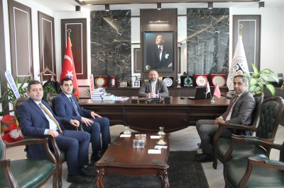 Tokat Cumhuriyet Savcıları Murat TULUMCU ve Melih KODALAK' tan Baromuza Ziyaret