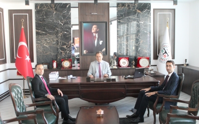 Tokat Cumhuriyet Savcıları Cem ZAMİR ve Celal Cem ÇİÇEK'ten Baromuza Ziyaret.