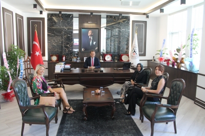 Tokat Dr. Cevdet AYKAN Ruh Sağlığı ve Hastalıkları Hastanesi  Başhekimi Dr. Müberra KULU 'dan Baromuza Ziyaret.