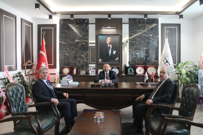 Tokat Esnaf ve Sanatkarlar Odaları Birliği ve Yeni Tokat Esnaf Sanatkarlar Kredi ve Kefalet Kooperatifi'nden Baromuza Ziyaret