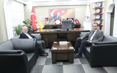 TOKAT GAZİ OSMAN PAŞA ÜNİVERSİTESİ REKTÖRLÜĞÜNDEN BAROMUZA ZİYARET.