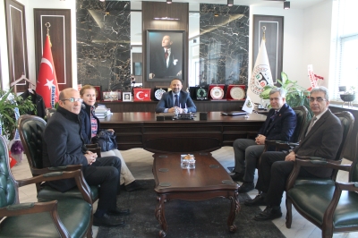 Tokat GOP. Üniversitesi Tıp Fakültesi Dekanlığı' ndan Baromuza Ziyaret.