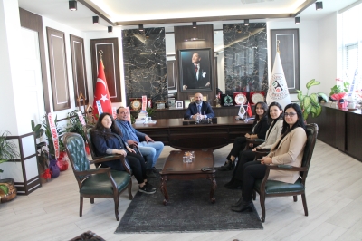 Tokat Gop. Üniversitesi Eczacılık Fakültesi Dekanlığı' ndan Baromuza Ziyaret.