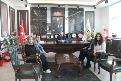 Tokat İdare Mahkemesinden Baromuza Ziyaret.