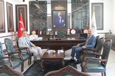 Tokat İl Emniyet Müdürü Göksel TOPALOĞLU' ndan Baromuza Veda Ziyareti.