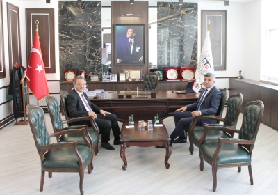 Tokat İl Milli Eğitim Müdürü Dr. Murat AĞAR ' dan Baromuza Veda Ziyareti.