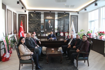 TOKAT SERBEST MUHASEBECİ MALİ MÜŞAVİRLER ODASI'NDAN BAROMUZA ZİYARET.