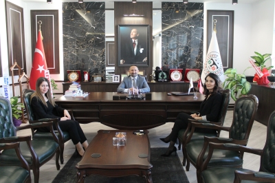 Tokat Sulh Hukuk Mahkemesi ve İnfaz Hakimlerimizden Baromuza Ziyaret.