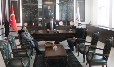 Tokat Vakıfbank Sanayi Şube Müdürlüğünden Baromuza Ziyaret.