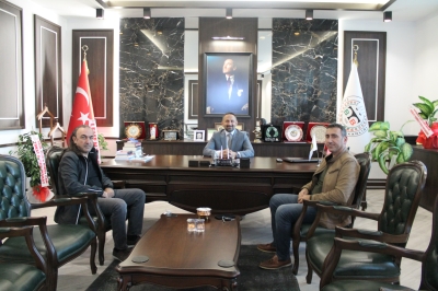 TÜRKAV Başkanlığı ve Almus Meslek Yüksekokulu'ndan Baromuza Ziyaret.