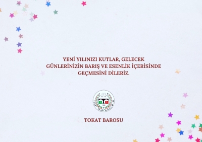 Yeni Yılınız Kutlu Olsun