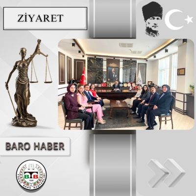 Hakim ve Savcı Yardımcılarımızdan Baromuza Ziyaret.