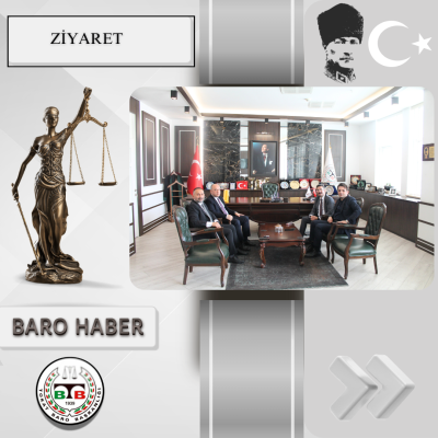 Tokat Cumhuriyet Savcılarından Baromuza ziyaret.