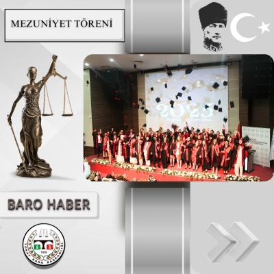 TOGÜ HUKUK FAKÜLTESİ  2024-2025 EĞİTİM ÖĞRETİM YILI MEZUNİYET TÖRENİ GERÇEKLEŞTİ.