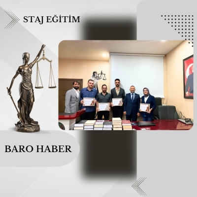 " İdari Yargı Uygulamaları " Konulu Staj Eğitim Toplantısı Gerçekleştirildi.