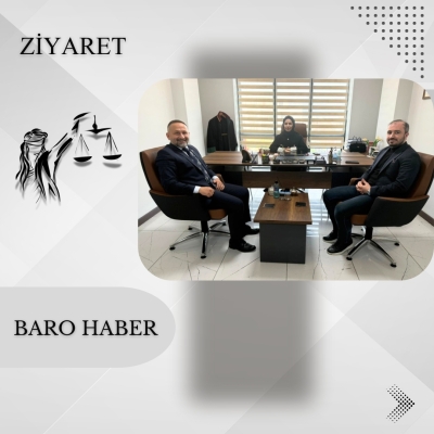 Baromuzdan Avukat Kıymet Betül ŞAHİN' e Hayırlı Olsun Ziyareti