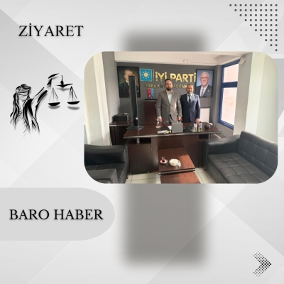 Baromuzdan Av. Abdulmuttalip ERYILMAZ' a Hayırlı Olsun Ziyareti