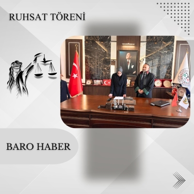 Ruhsatname Töreni Düzenlendi.